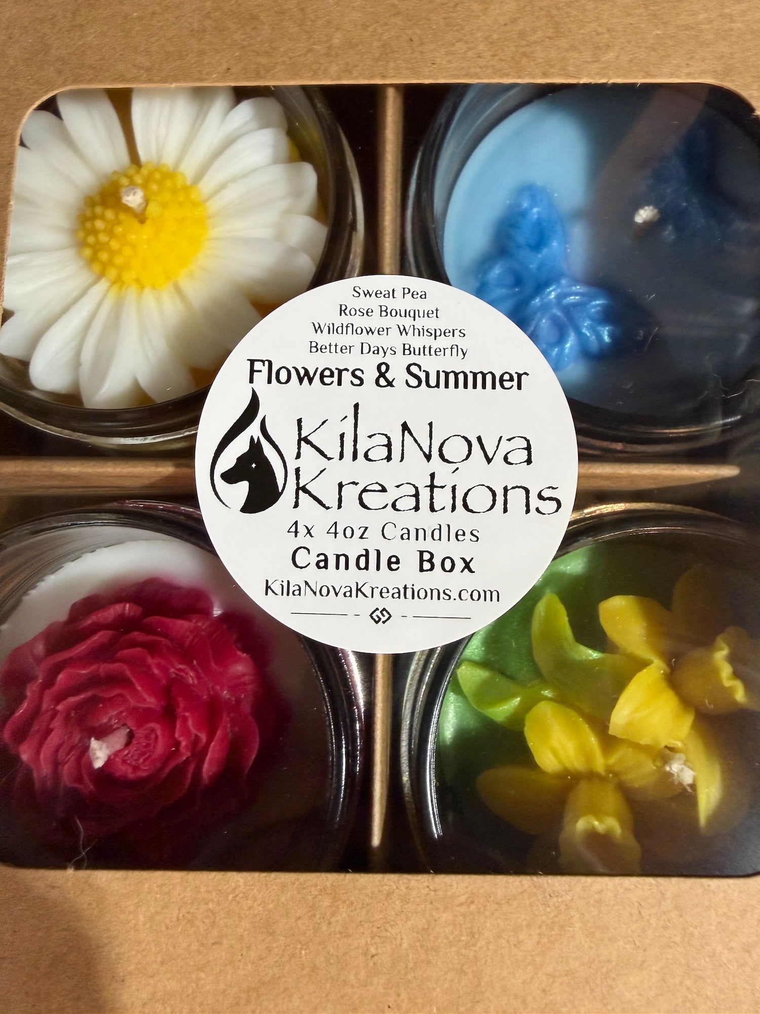 Candle 4 Packs: Scent Story Boxes