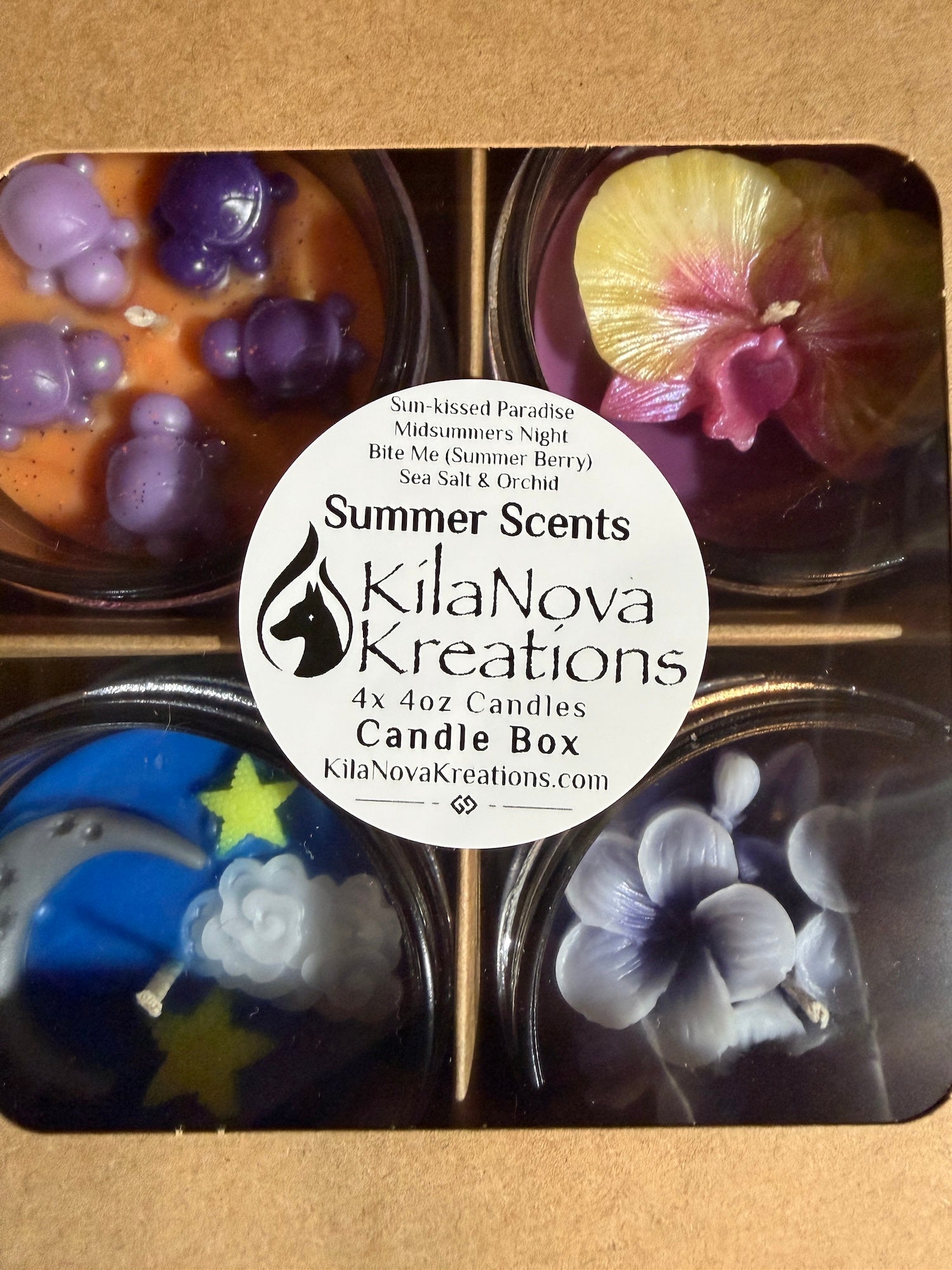 Candle 4 Packs: Scent Story Boxes