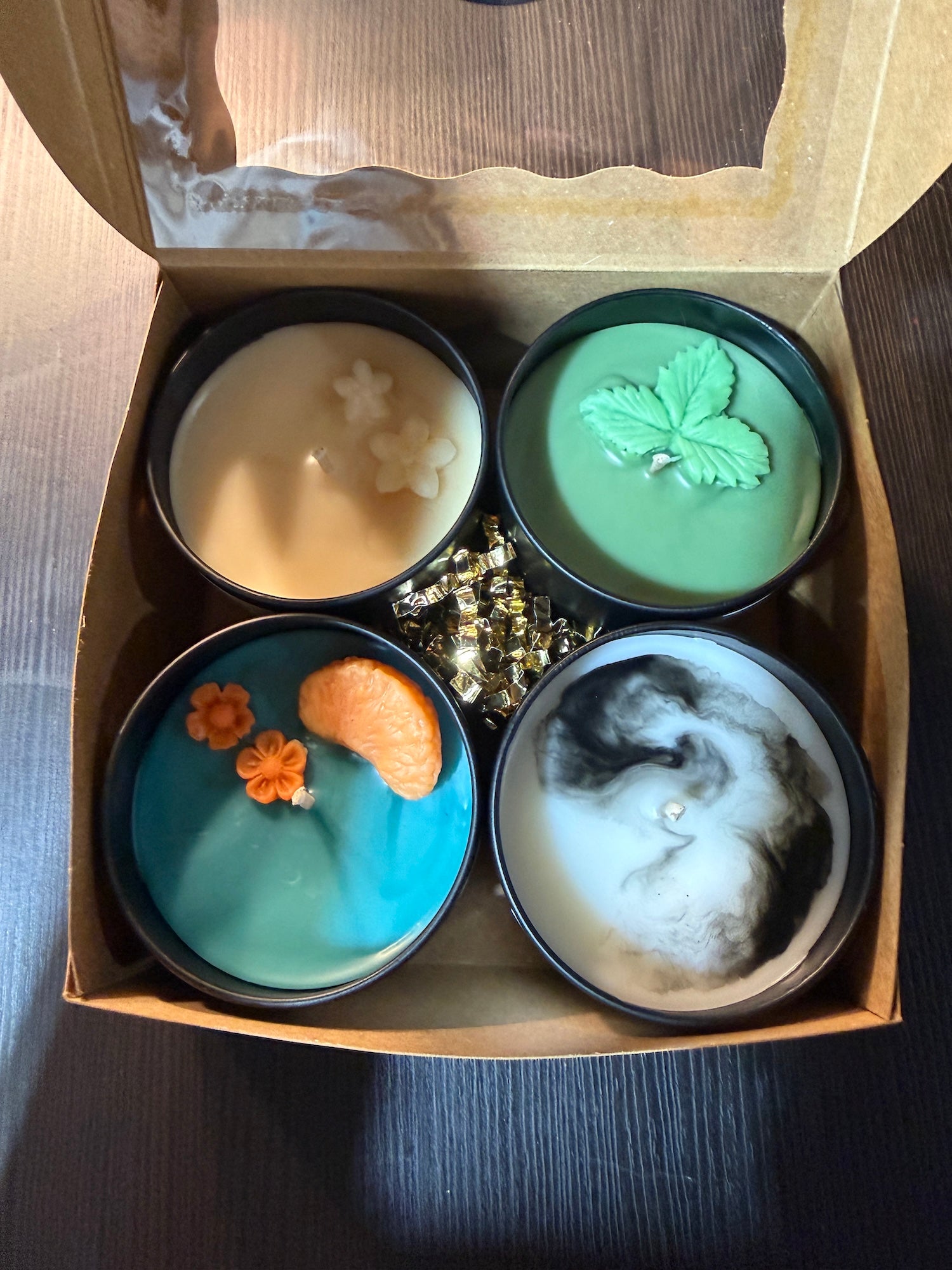 Candle Tin 4 Packs: Scent Story Boxes
