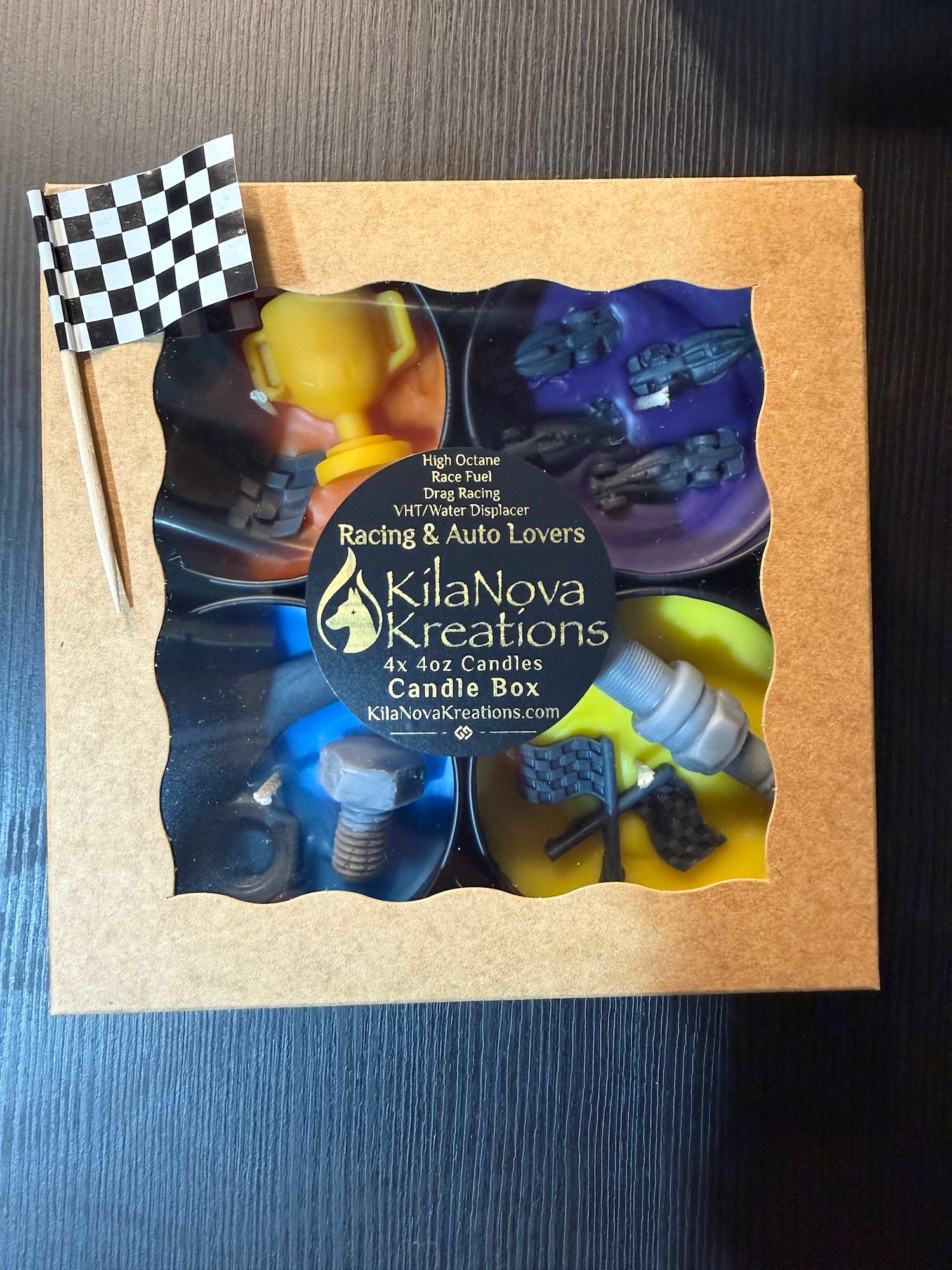 Candle Tin 4 Packs: Scent Story Boxes