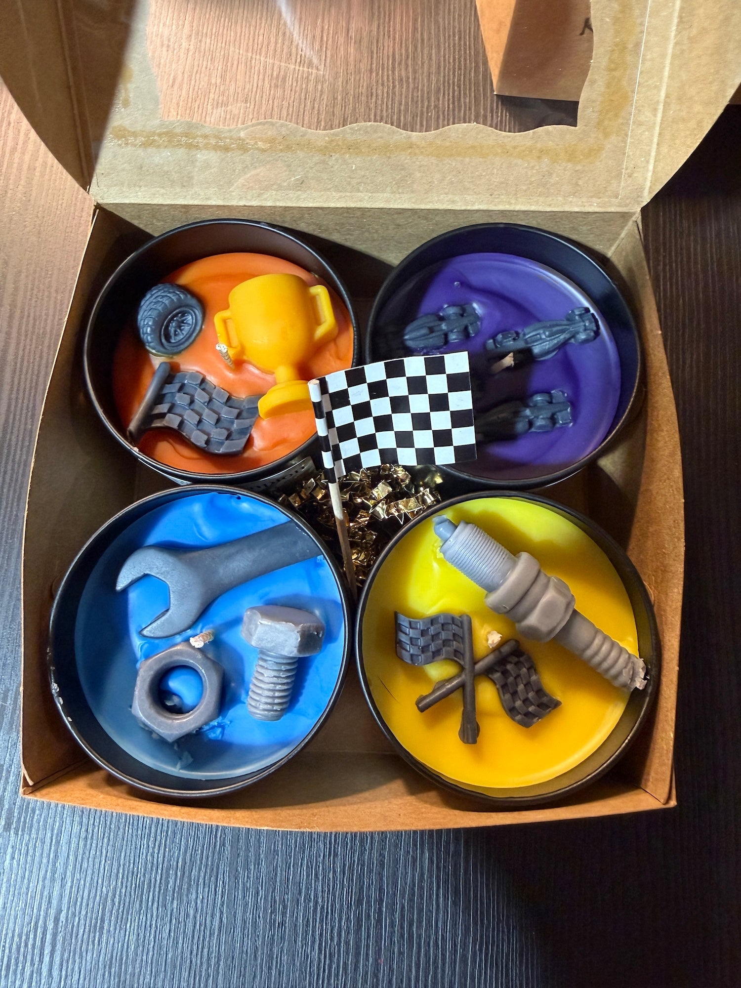 Candle Tin 4 Packs: Scent Story Boxes