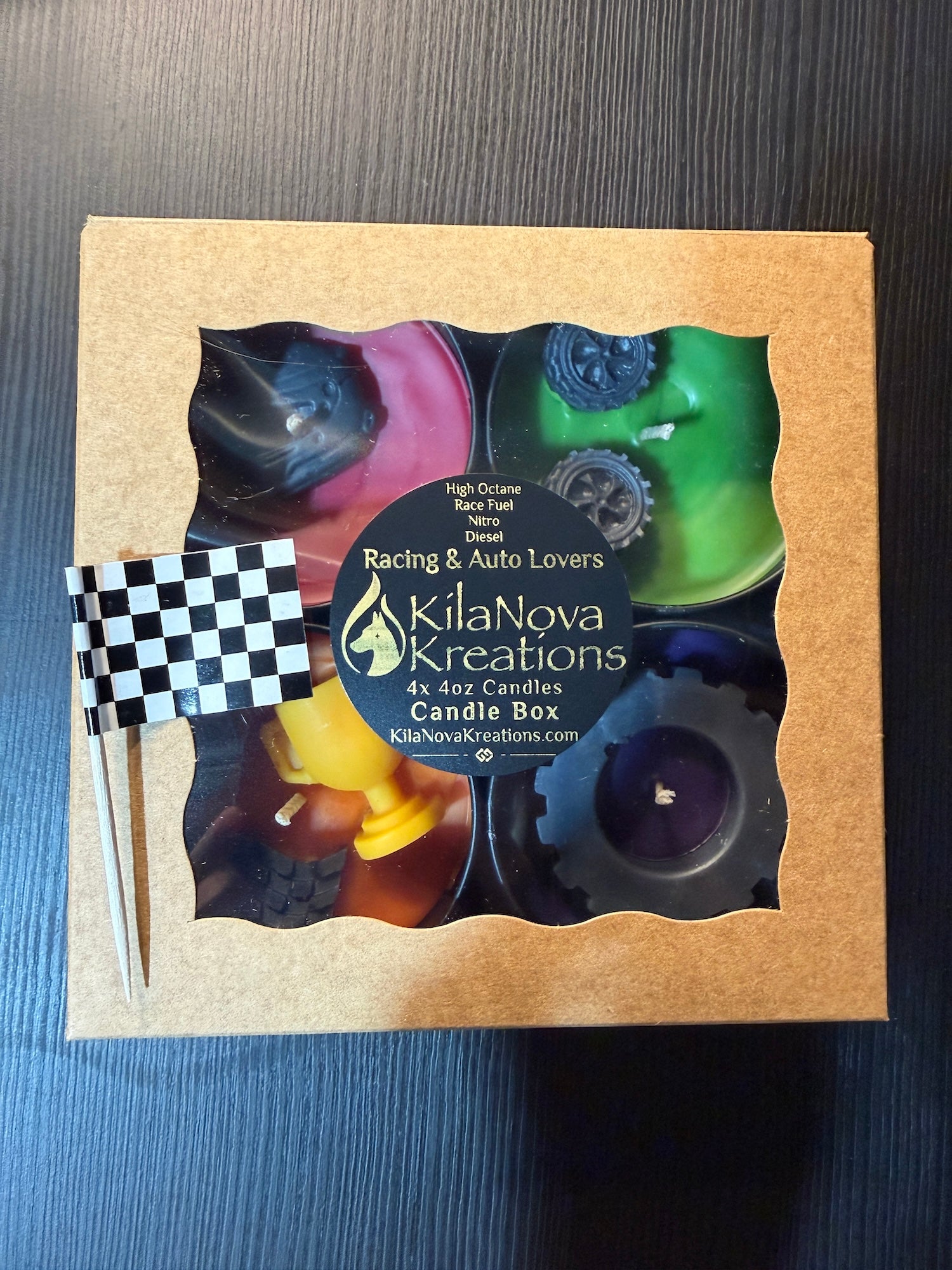 Candle Tin 4 Packs: Scent Story Boxes