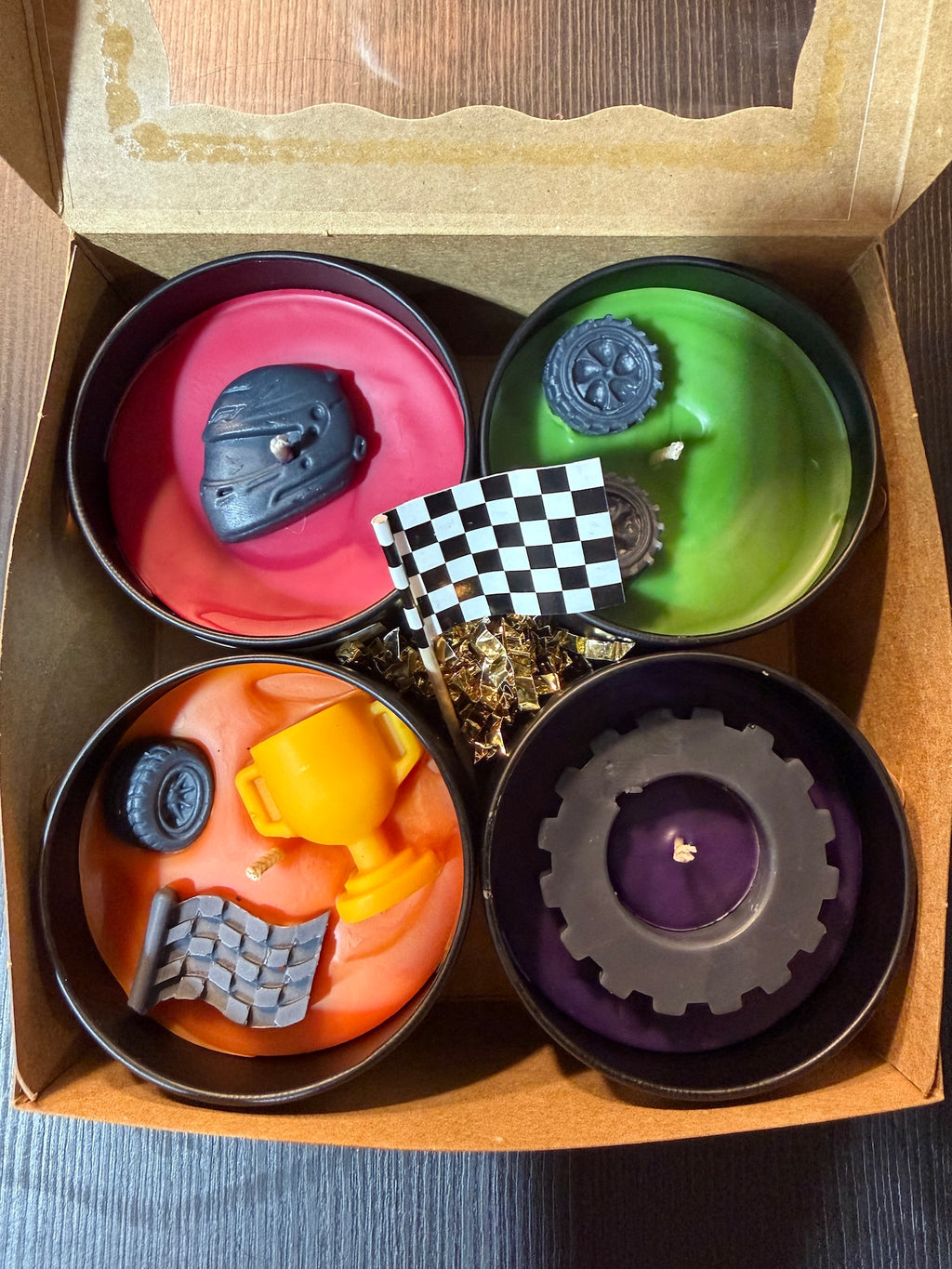 Candle Tin 4 Packs: Scent Story Boxes