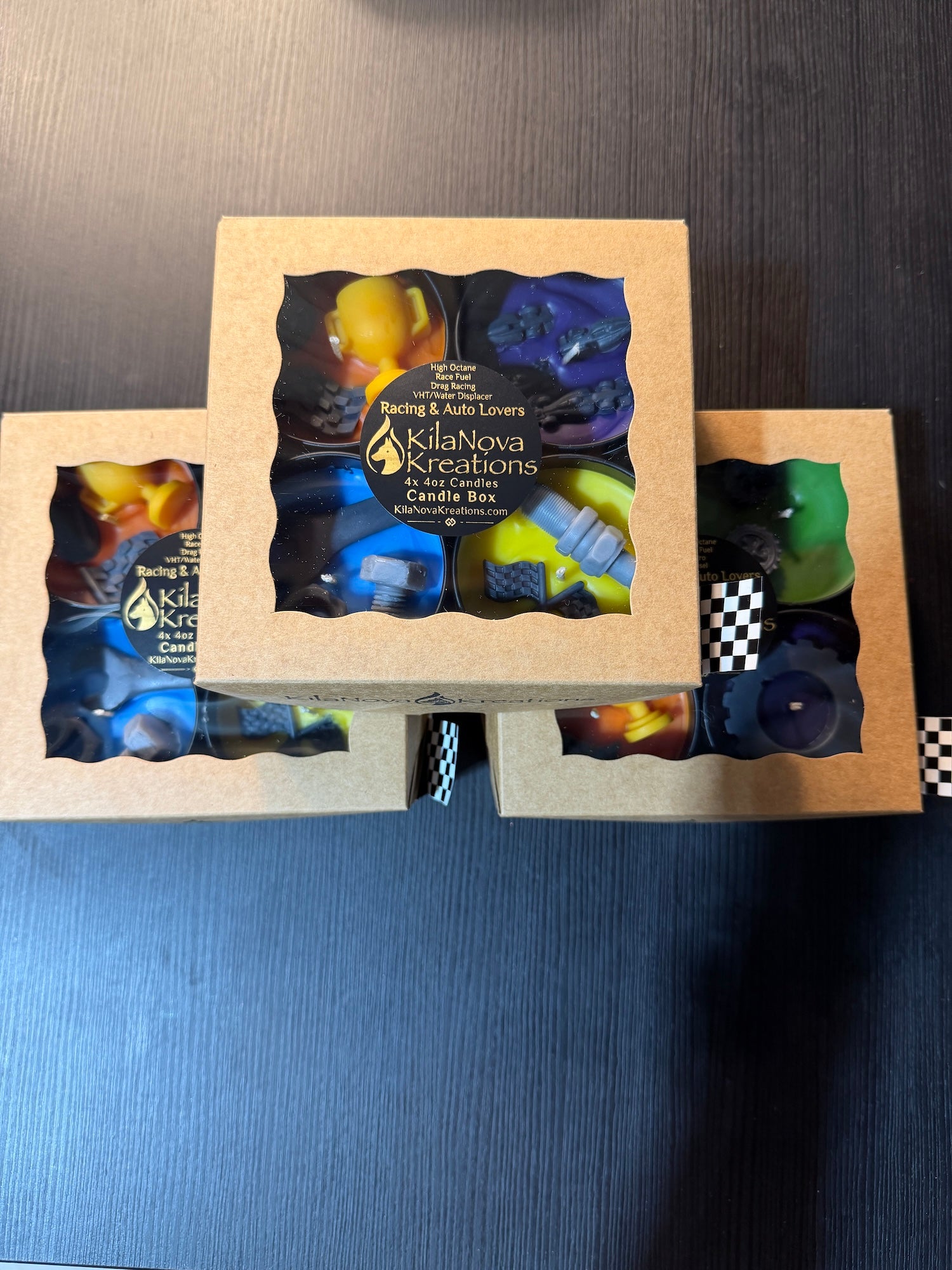 Candle Tin 4 Packs: Scent Story Boxes