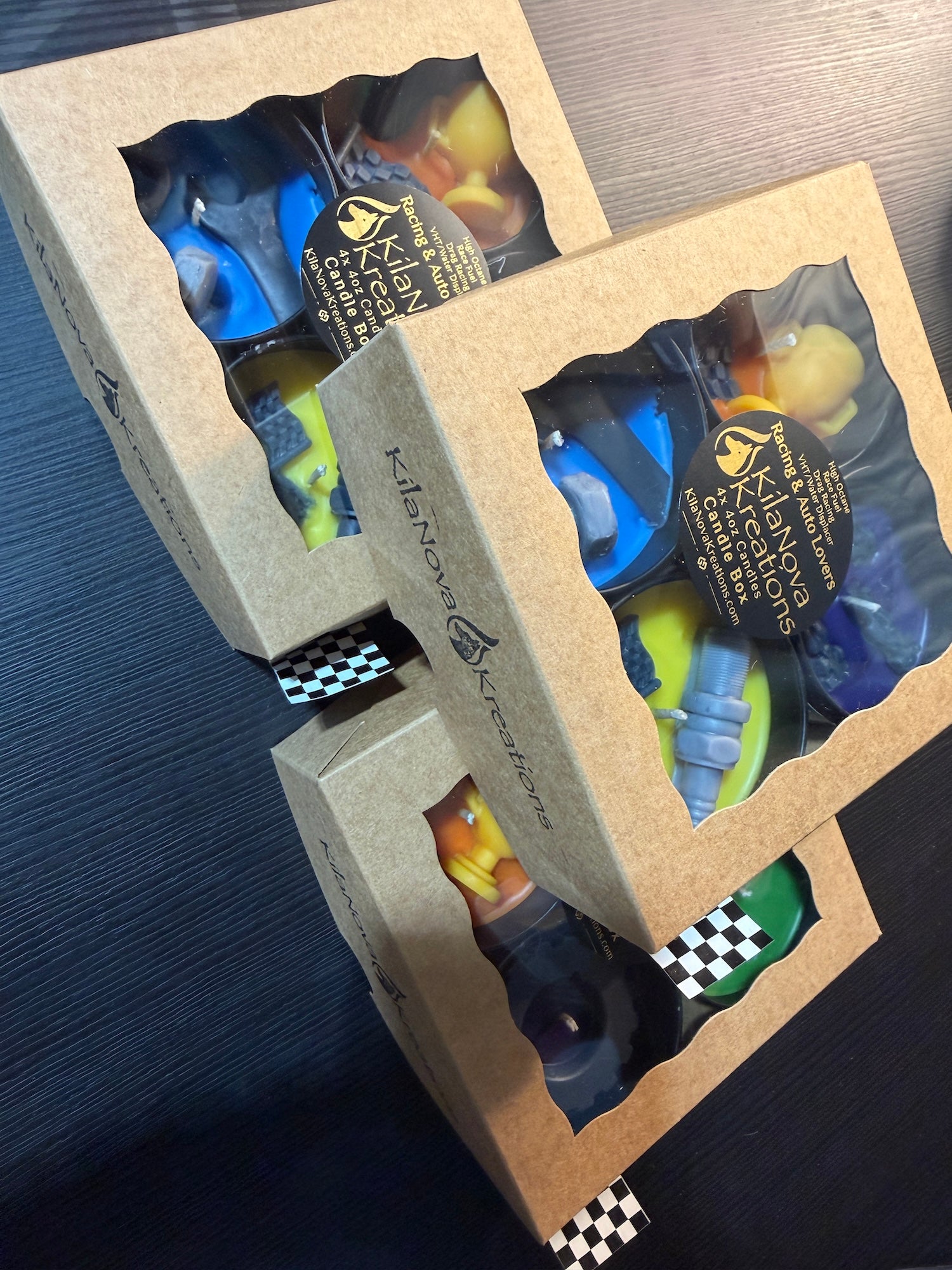 Candle Tin 4 Packs: Scent Story Boxes