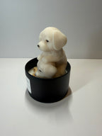 Puppy Days Decorative Candle