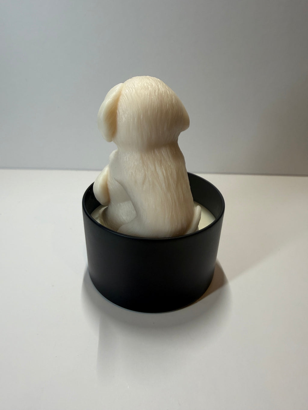 Puppy Days Decorative Candle