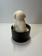 Puppy Days Decorative Candle