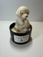 Puppy Days Decorative Candle