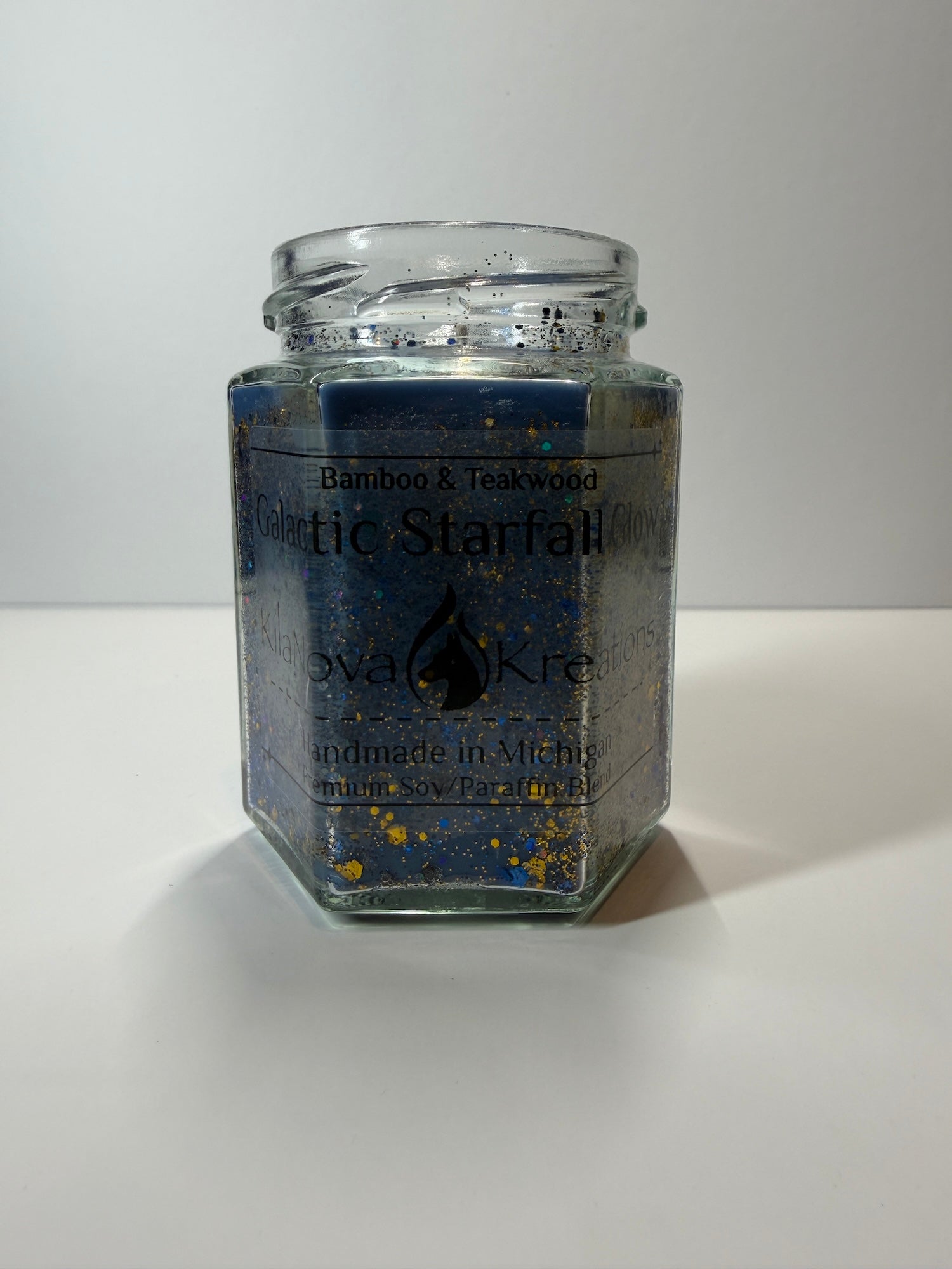 Galactic Starfall Glow - Bamboo & Teakwood