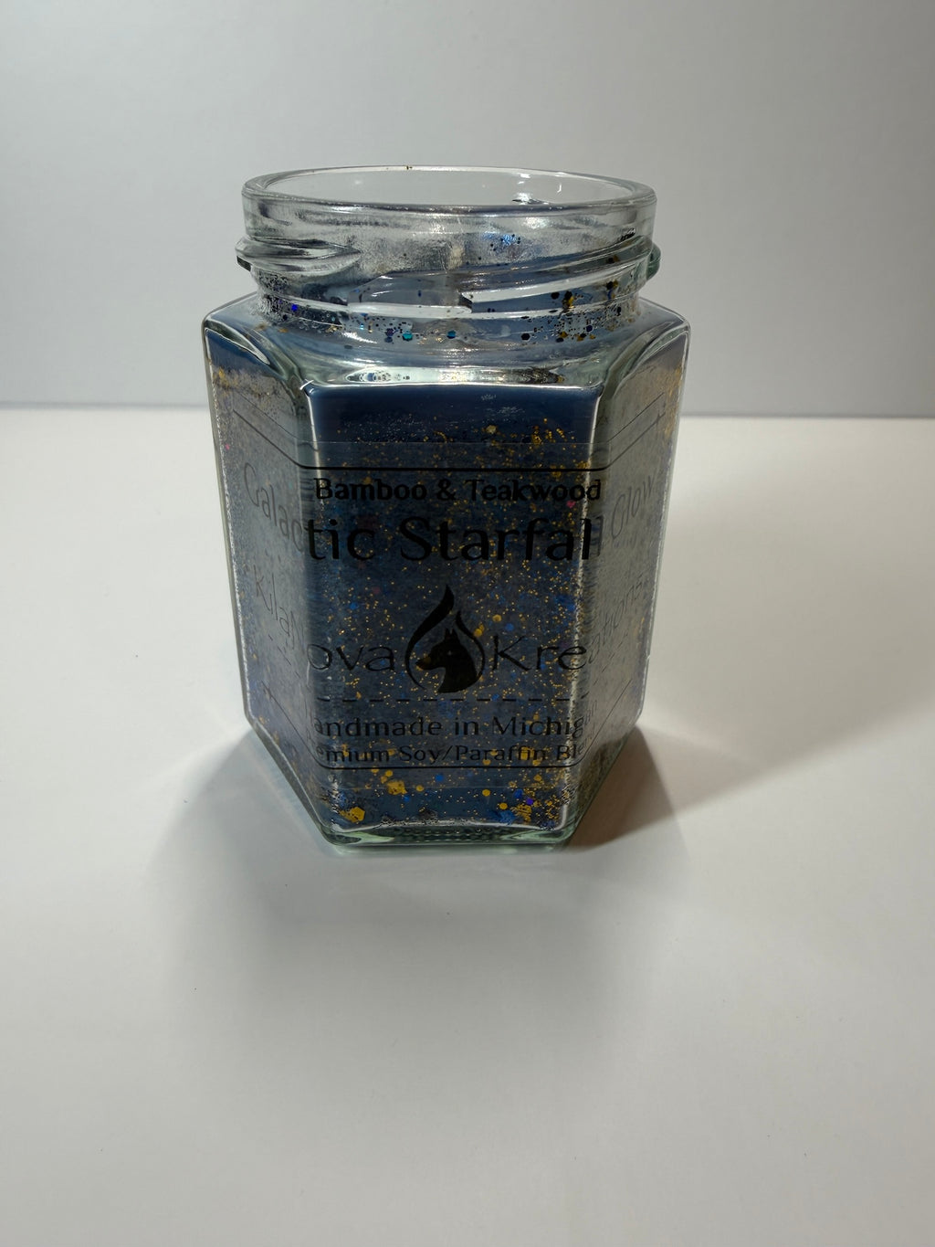 Galactic Starfall Glow - Bamboo & Teakwood