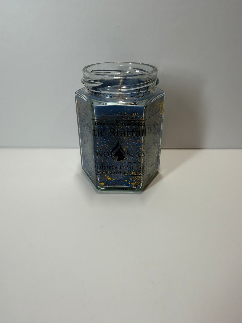 Galactic Starfall Glow - Bamboo & Teakwood