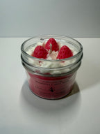 Strawberry Cake Clouds - Strawberry Pound Cake