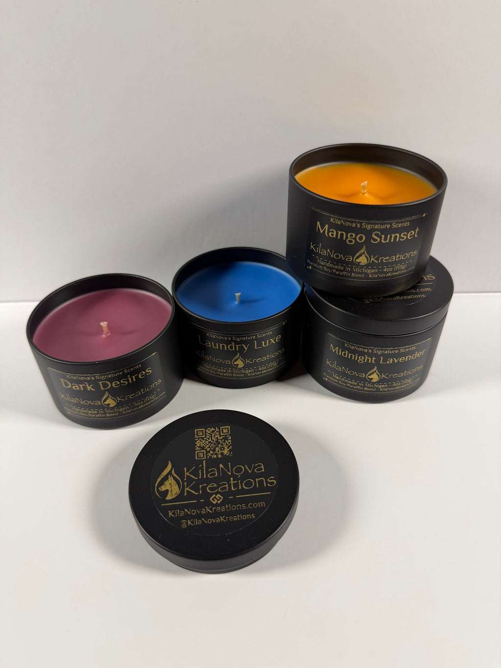 KilaNova 4oz Signature Scents Collection