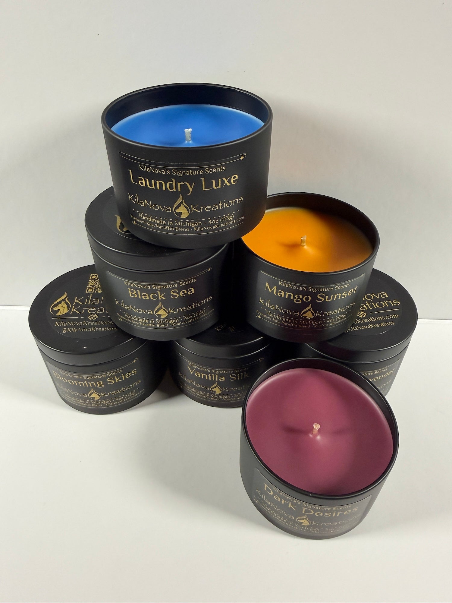 KilaNova 4oz Signature Scents Collection