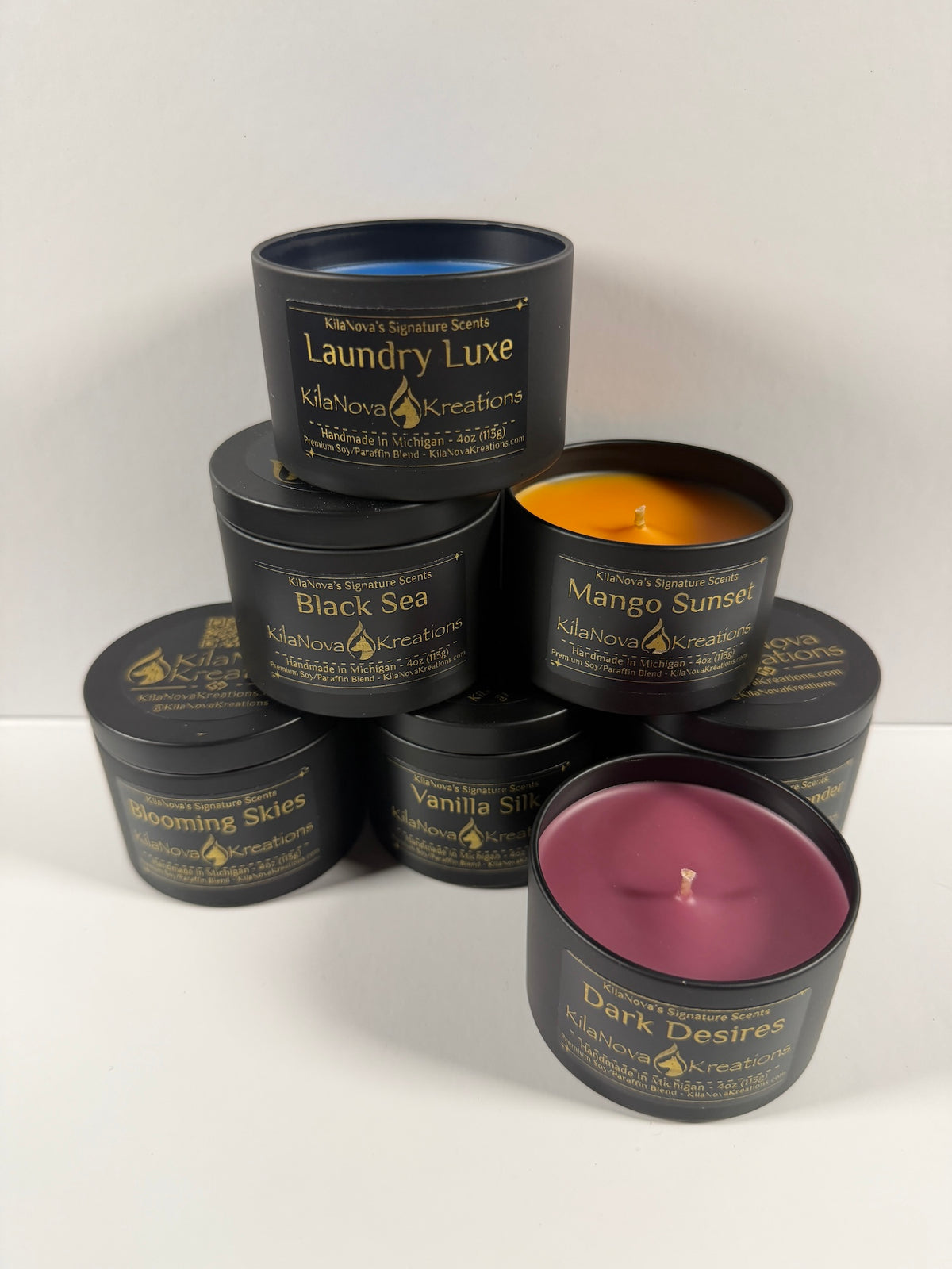 KilaNova 4oz Signature Scents Collection
