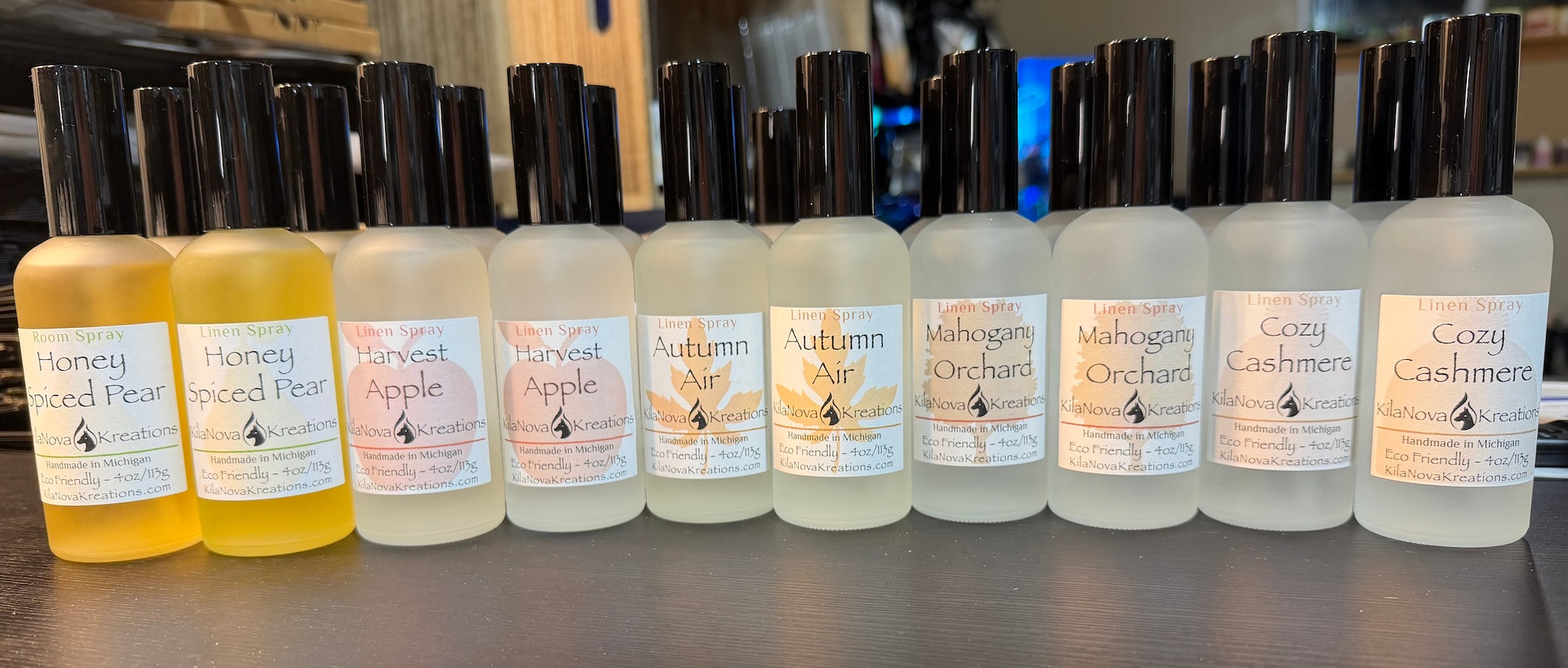 KilaNova Fall Room & Linen Spray