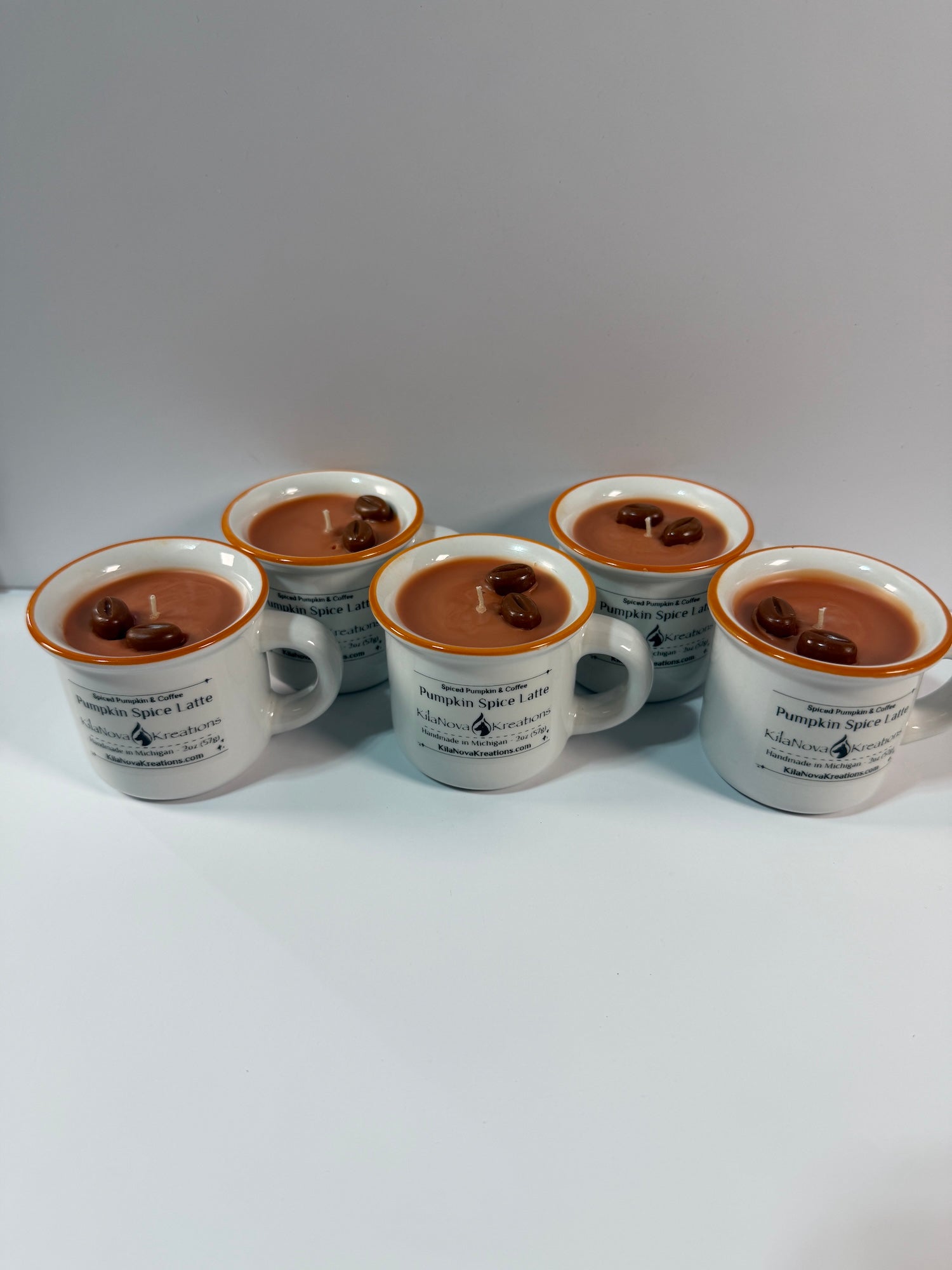 Pumpkin Spice Latte Candles