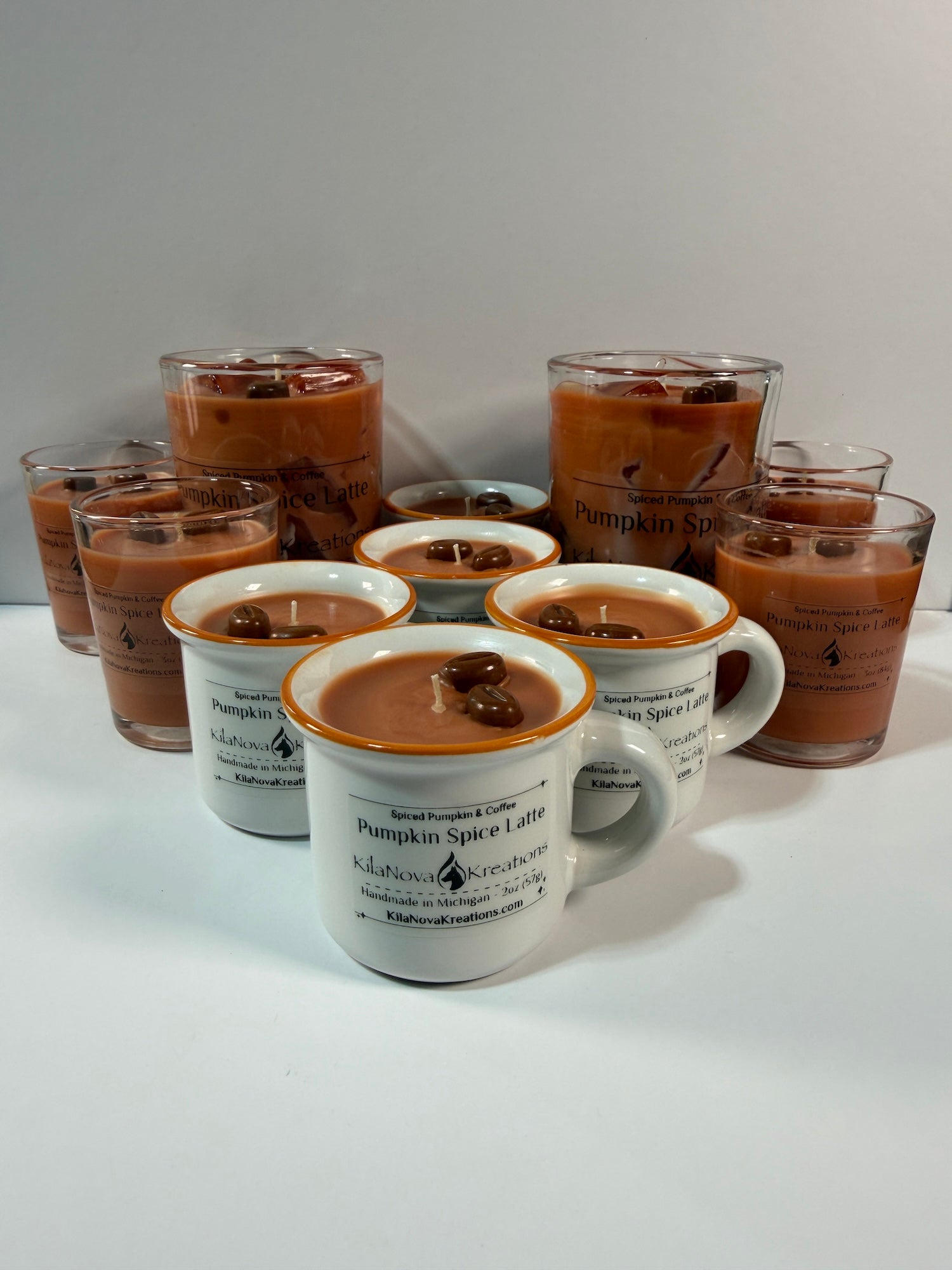 Pumpkin Spice Latte Candles