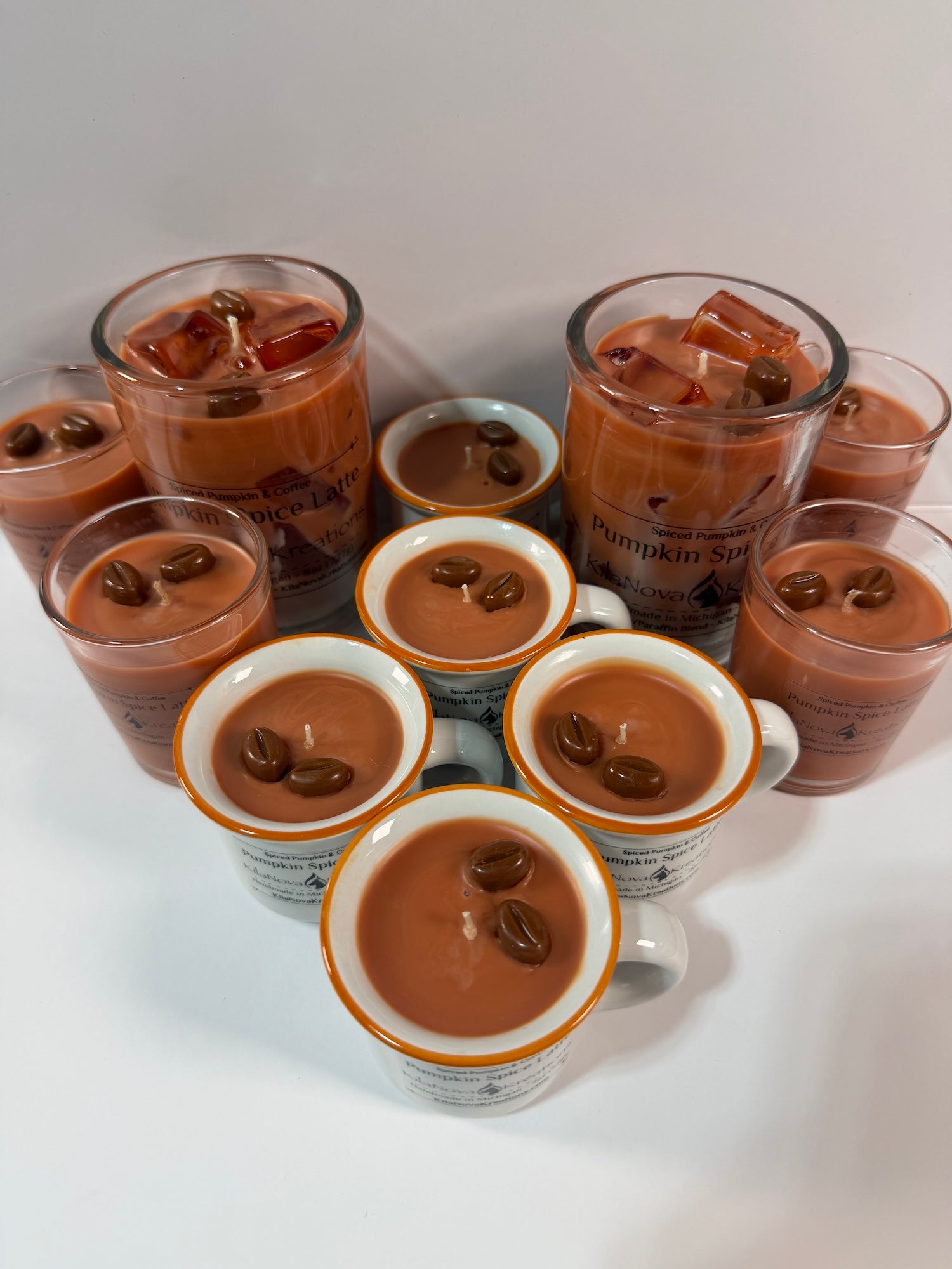 Pumpkin Spice Latte Candles