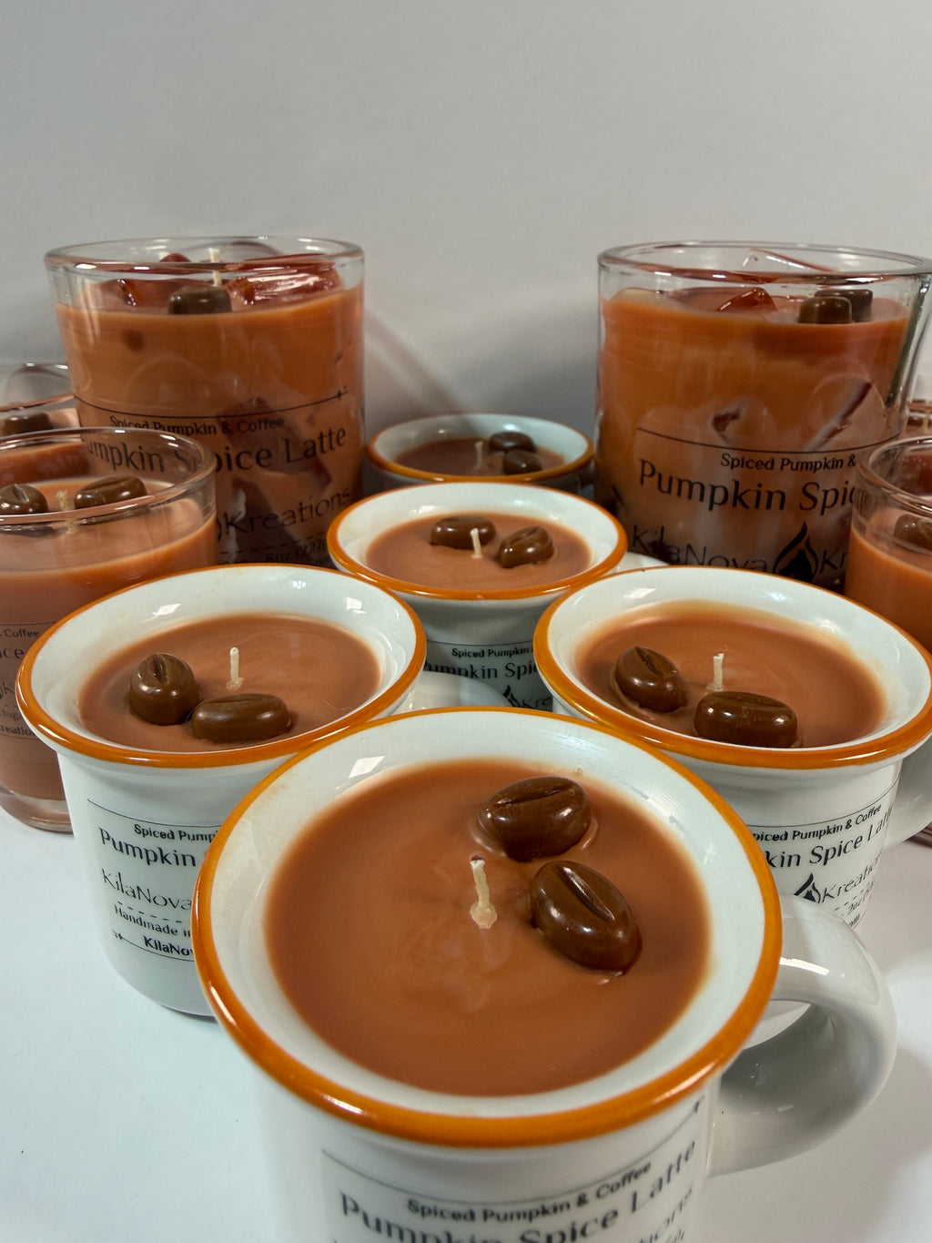 Pumpkin Spice Latte Candles