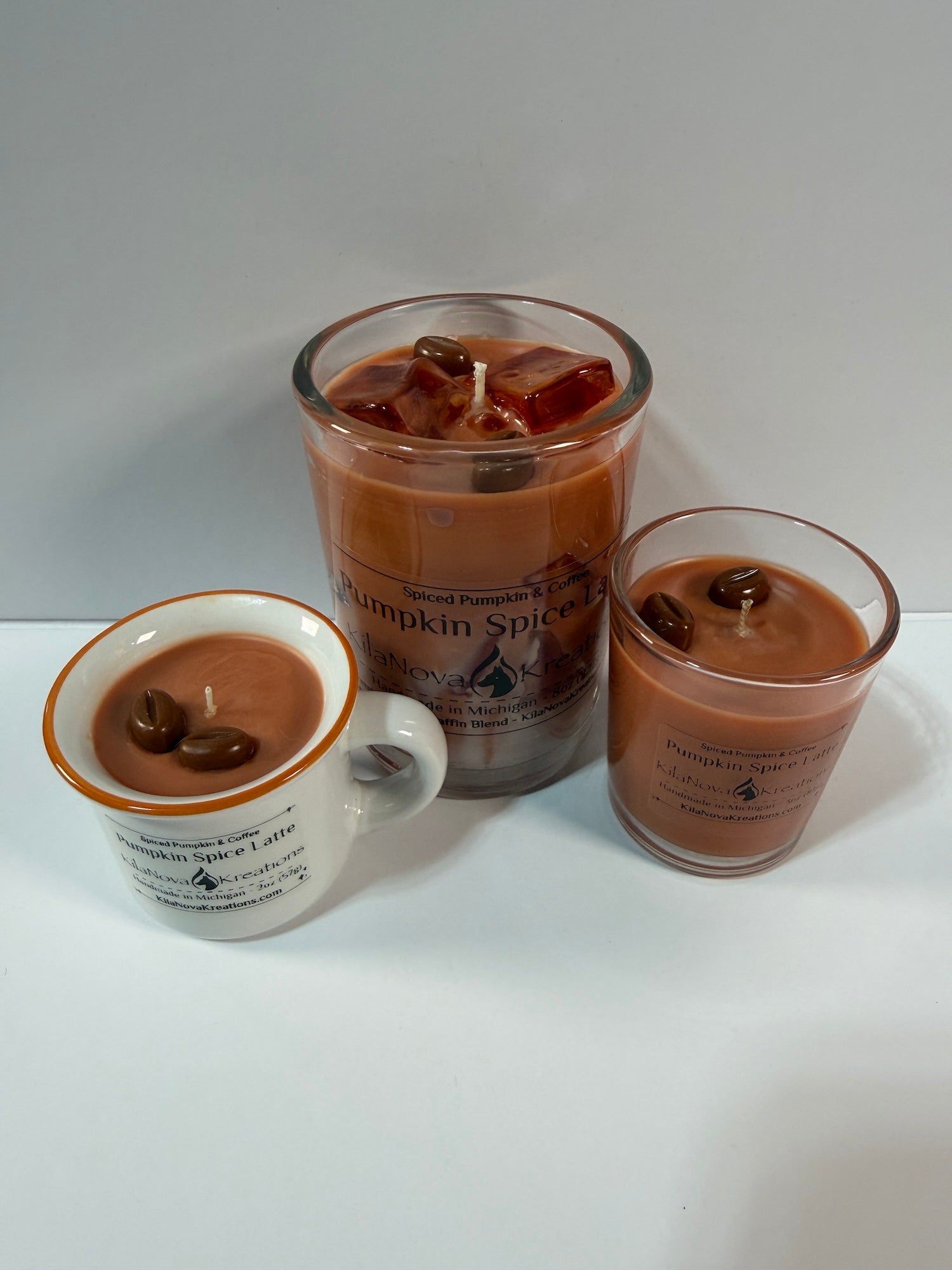 Pumpkin Spice Latte Candles