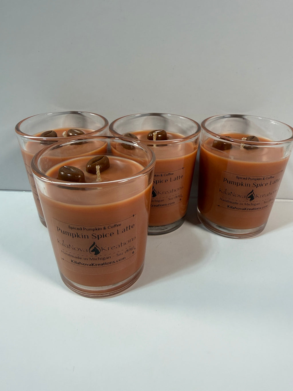 Pumpkin Spice Latte Candles