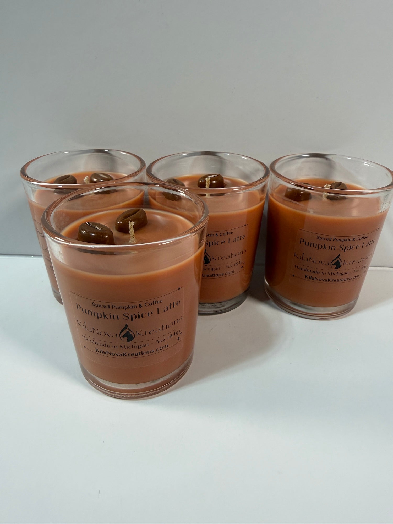 Pumpkin Spice Latte Candles