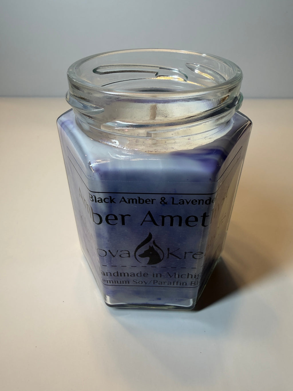 Amber Amethyst - Black Amber Lavender
