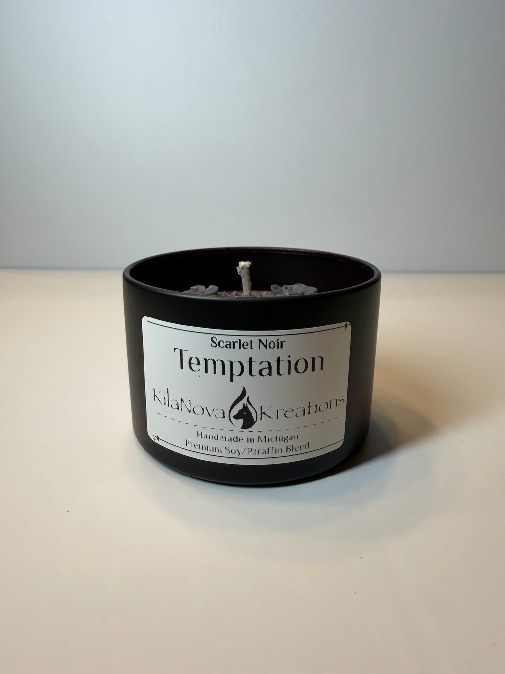 Temptation - Scarlet Noir Candle