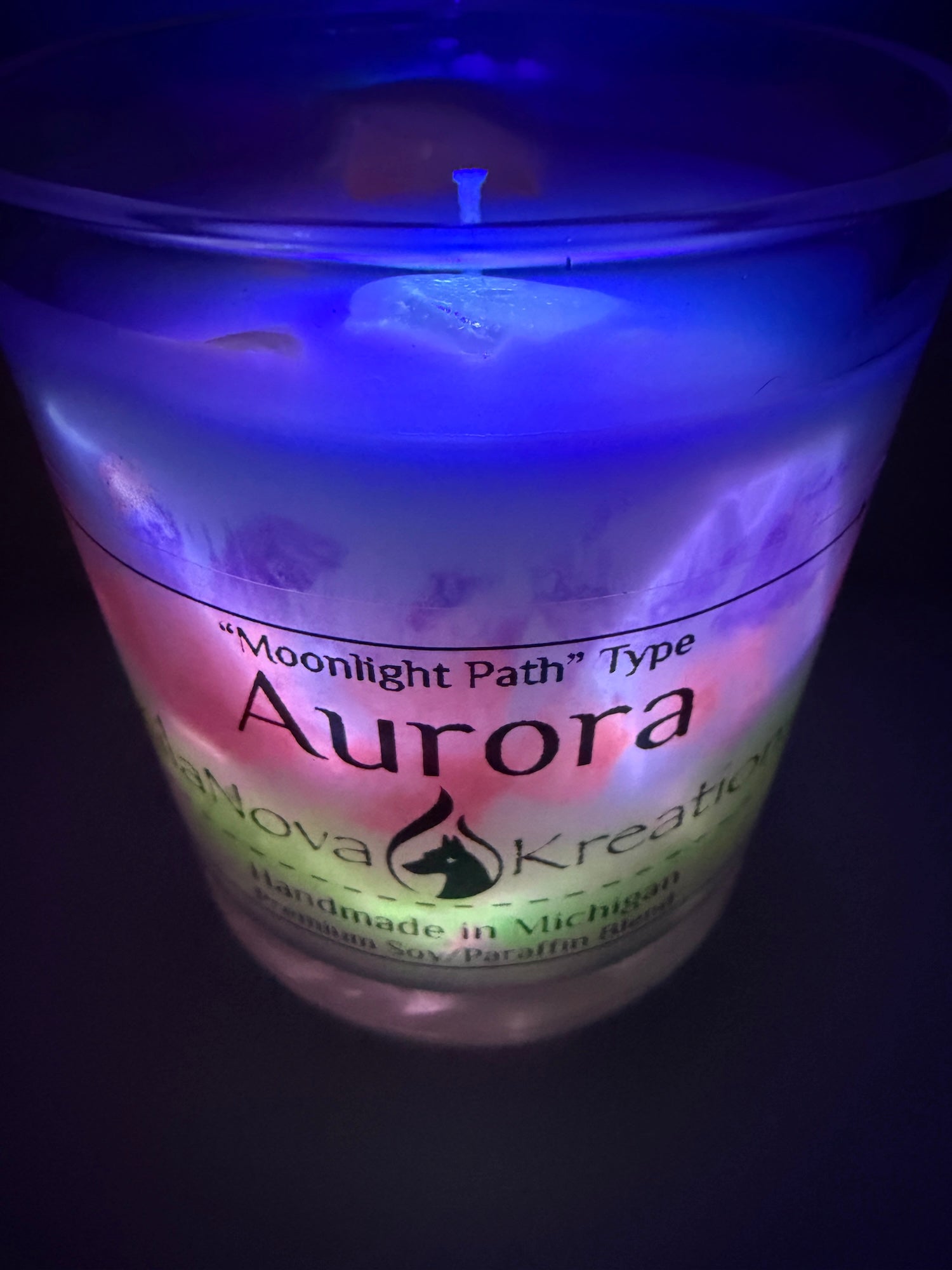 Aurora - GLOW In The Dark Candle
