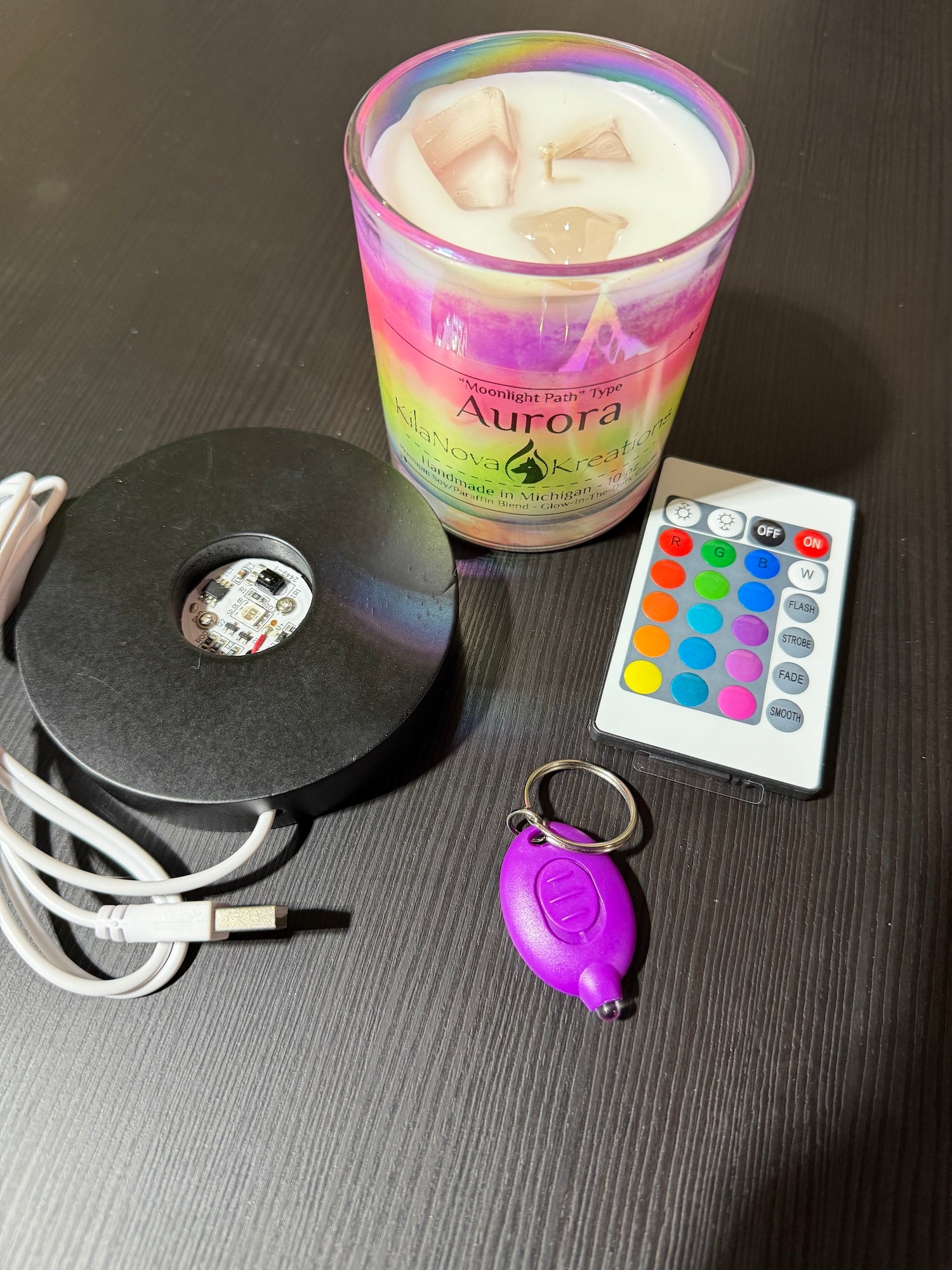 Aurora Glow Display Base