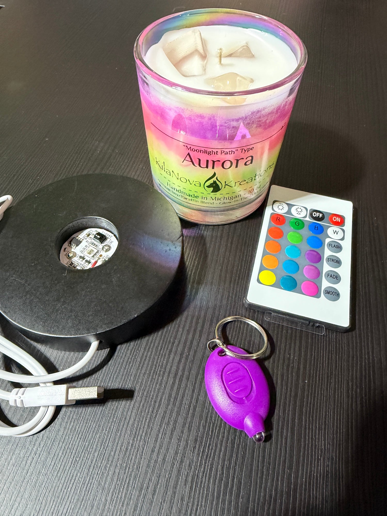 Aurora Glow Display Base