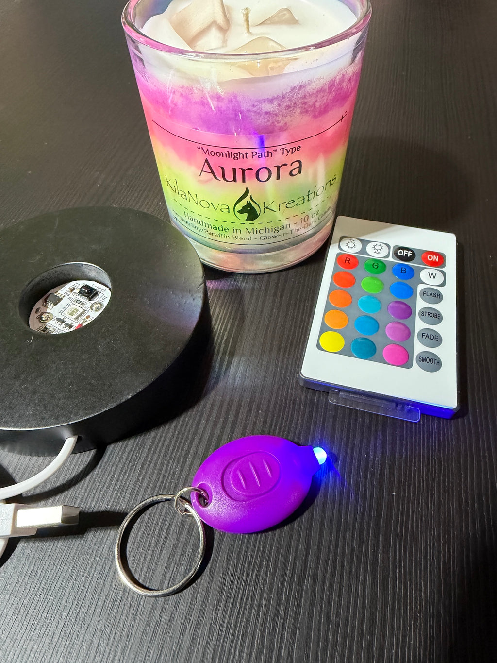 Aurora Glow Display Base