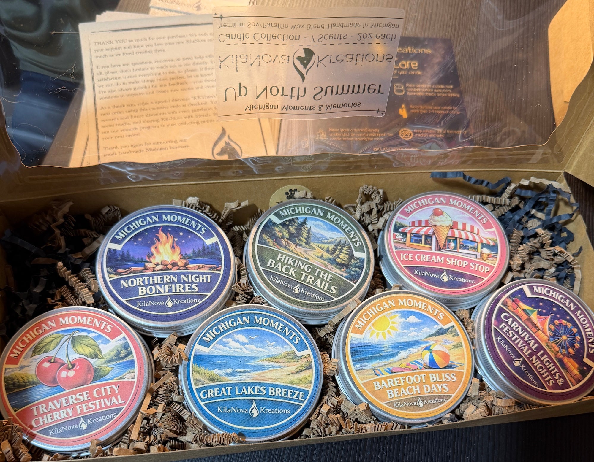 Michigan Memories: Up North Summer Collection Box