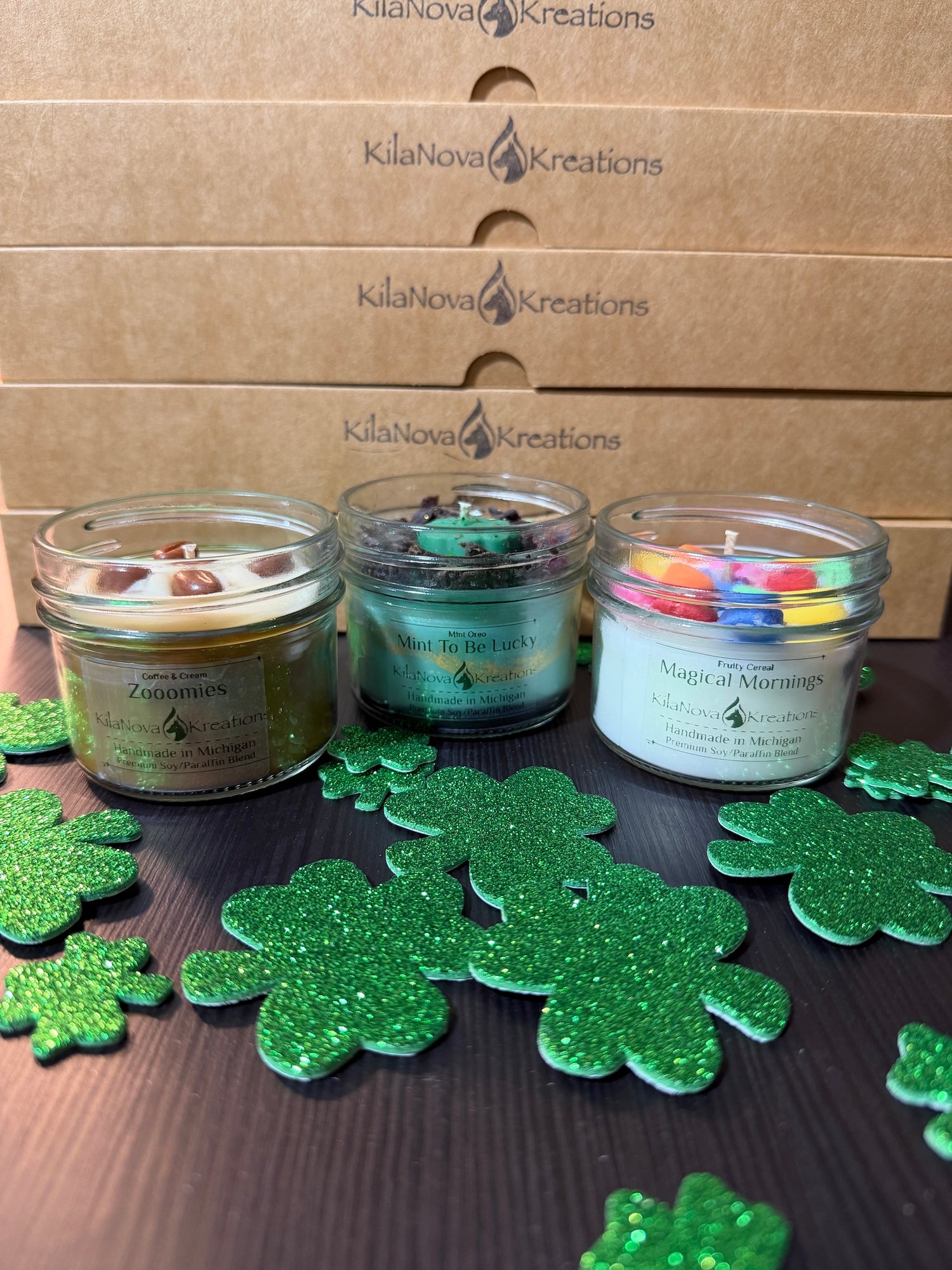 St. Patty's Day Candle BOX