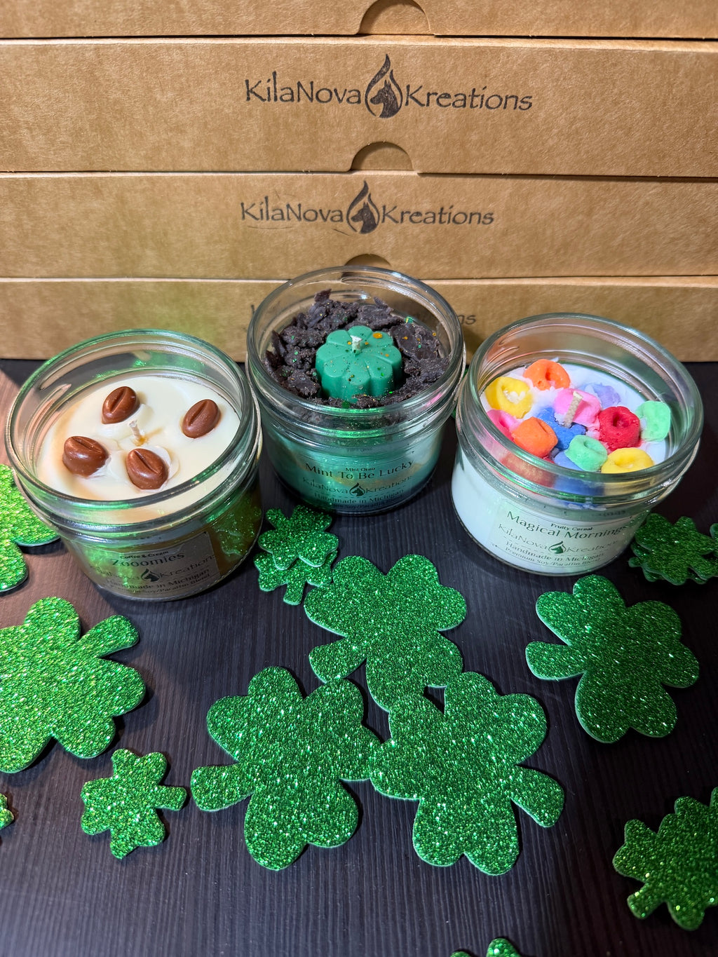 St. Patty's Day Candle BOX