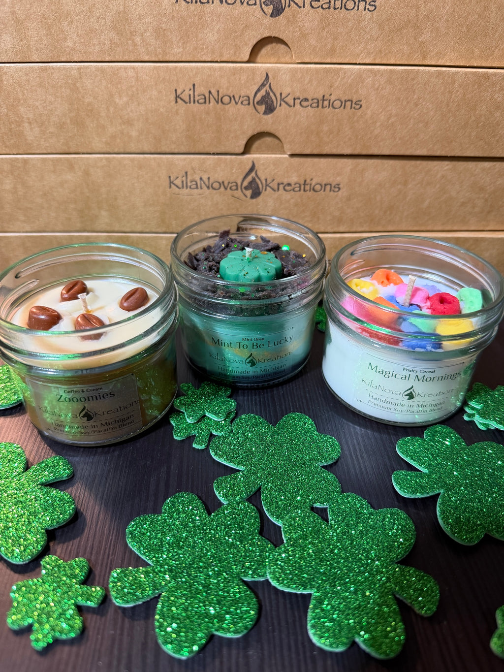 St. Patty's Day Candle BOX