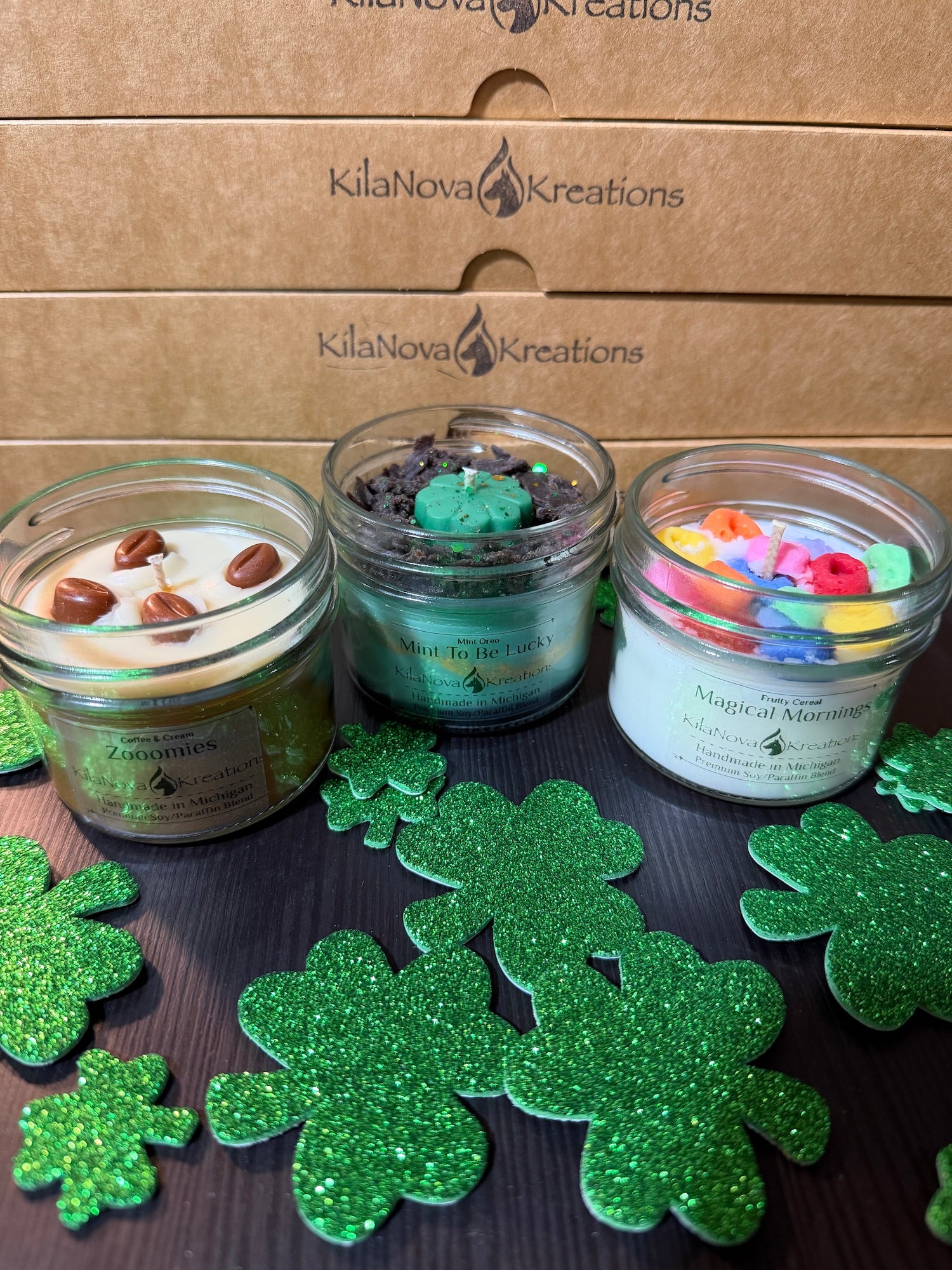 St. Patty's Day Candle BOX