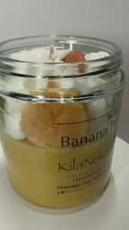 Banana Pudding Bliss - Dessert Candle