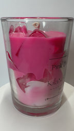 Pink Dragonfruit Drink - Latte Candle