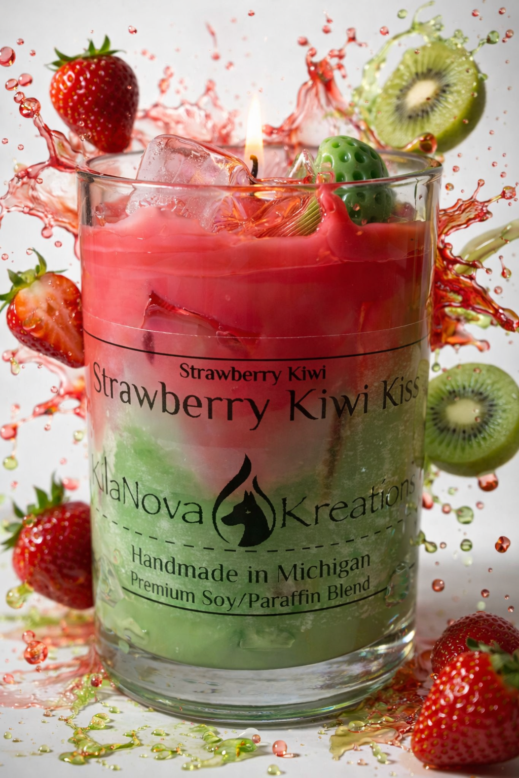 Strawberry Kiwi Kiss - Strawberry Kiwi